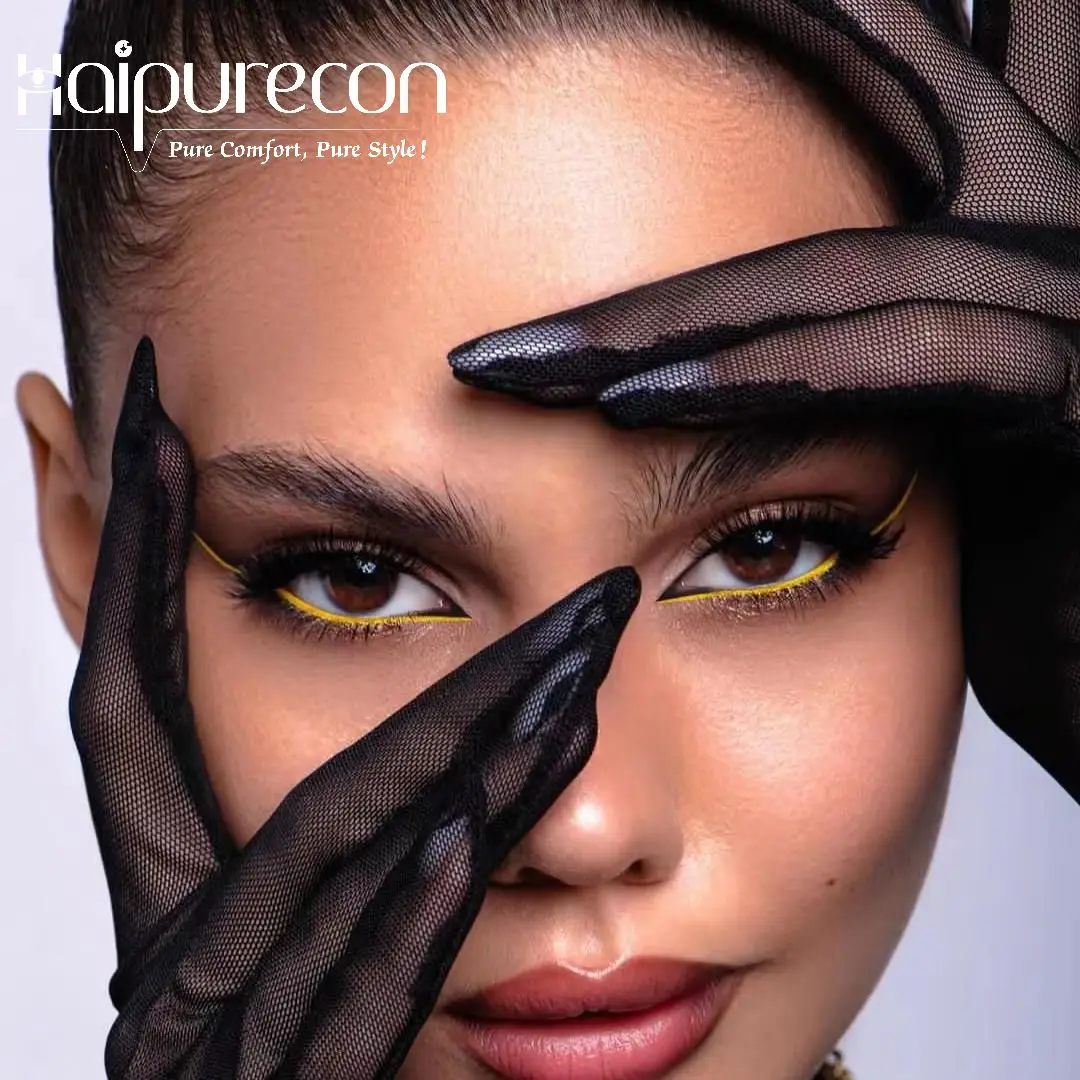 Haipurecon fashion contacts lenses manufacturer makeup contacts colured eye lentes de contactor