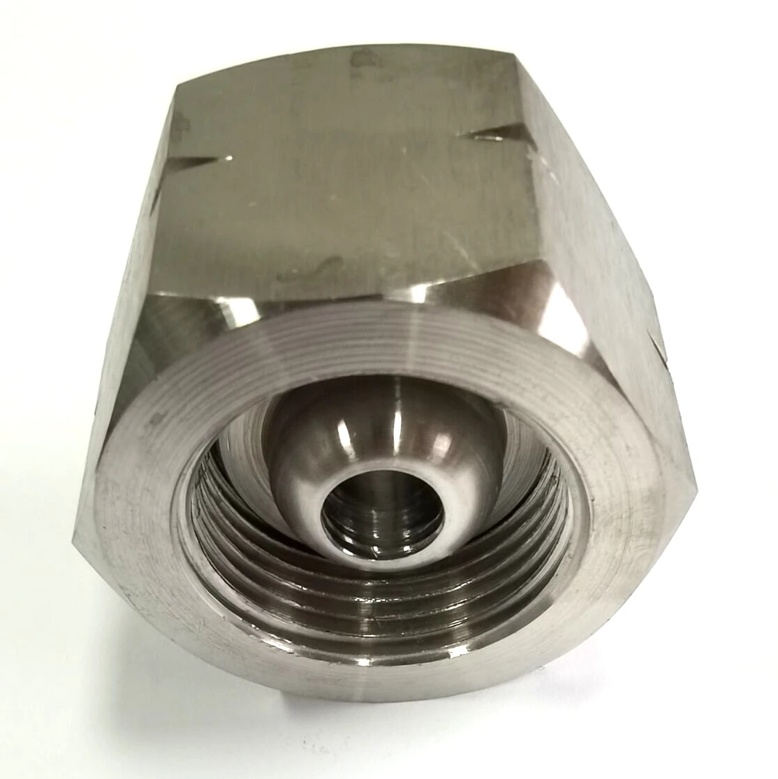 
Stainless steel joint adapter hydrogen gas 1350 type spherical seal for Gas Cylinder 