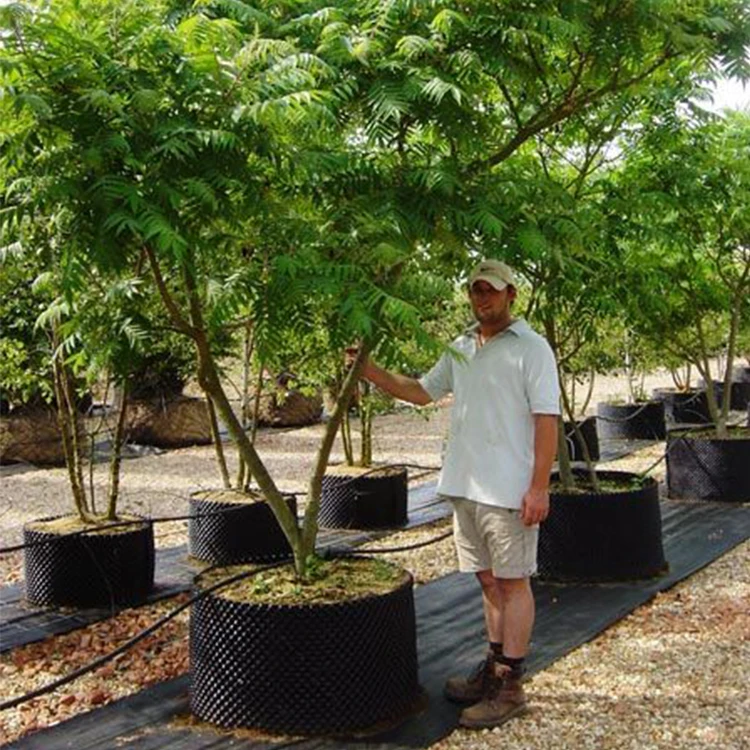 Garden Greenhouse PVC Air Plastic Air Plant Root Pruning Flower Pot Container Root Control