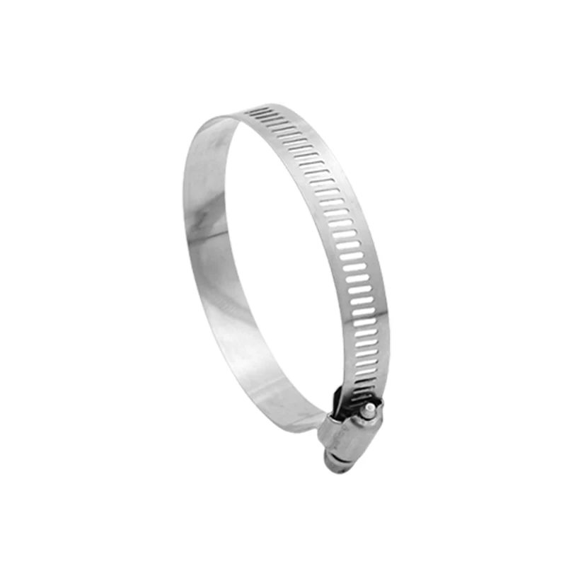 500-600 600-700 700-800 800-900 U-shaped 304 Stainless Steel Cross-head or slotted screwdriver fastening Pipe Clamp with buckle