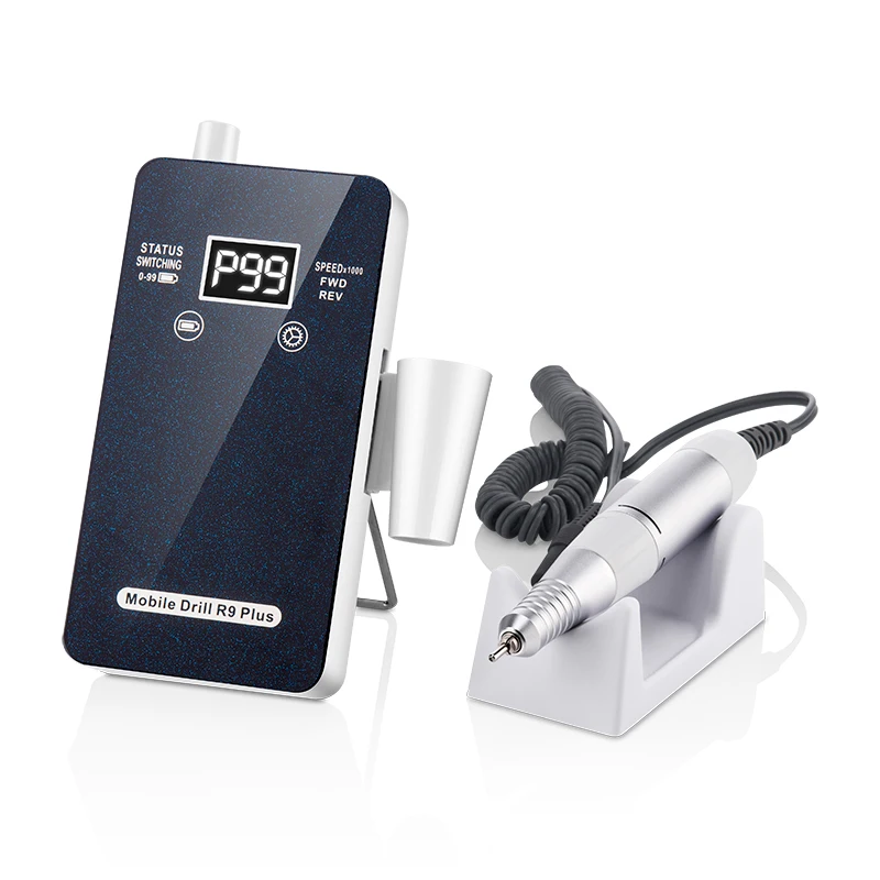 Private label Rechargeable 30000 RPM Wireless Cordless Nail drill nail machine portable professional