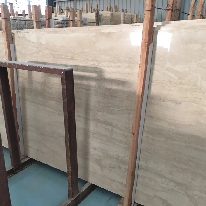 marmol travertino precio, beautiful beige travertine marble floor and wall tiles in factory prices