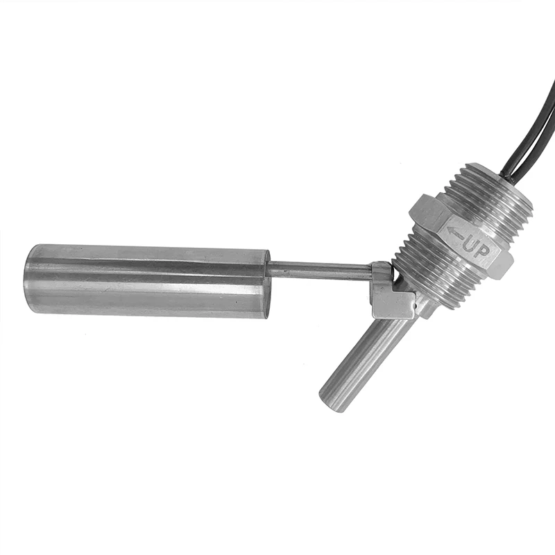 MR-L12-SS 10W Dual Point Stainless Steel Side Mount Magnetic Float Level Sensor