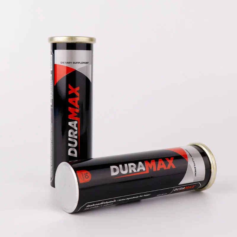 Custom Metal Food Grade Capsules Pill Vitamin C Tablet Child Proof Aluminum Effervescent Tube