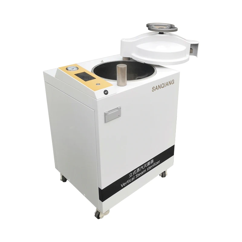 50Liter/80Liter/100Liter dental Medical vertical class b autoclave manufacturer