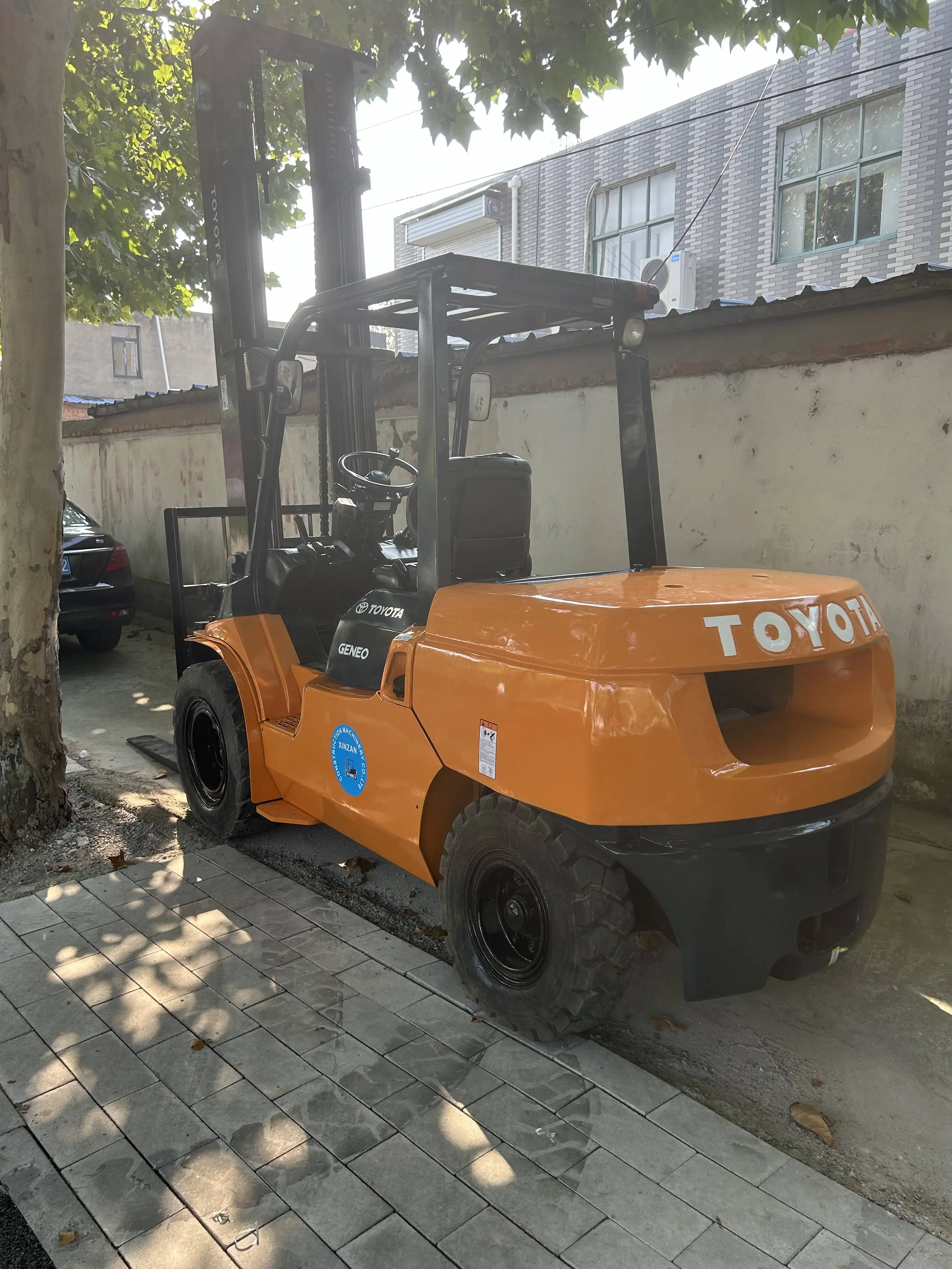 Used Good Toyota 5t Forklift FD50