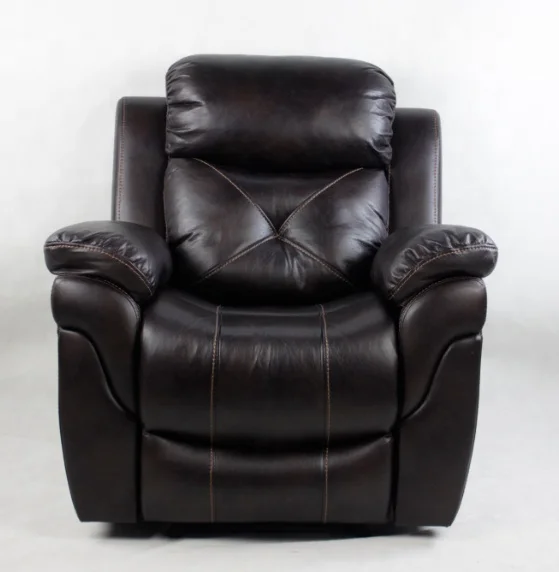 Lazy boy modern simple and comfortable cloth manual swing cheap nap single living room single recliner chair