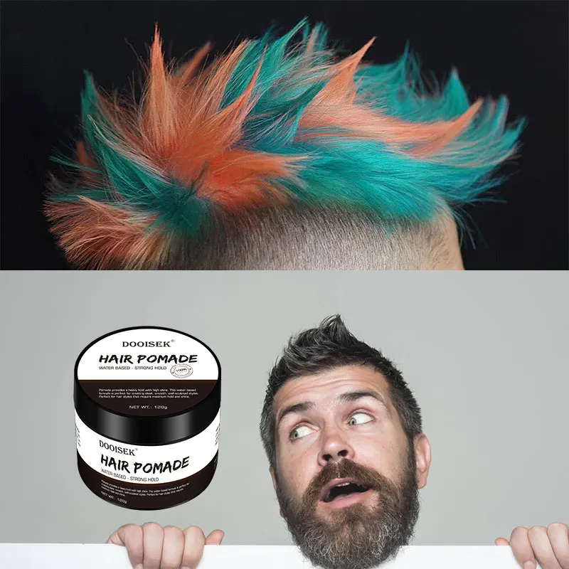 New Factory Create Your Brand Water Based Natural Hair Strawberry Edge Control Aqua Hair Wax Pomade With Factory hot sale