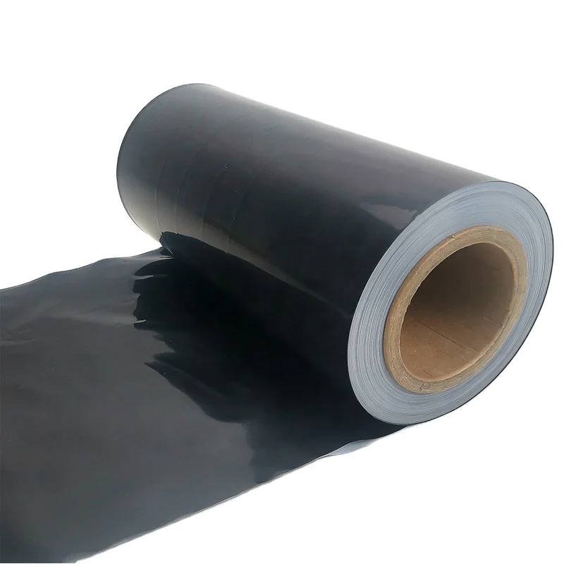 China Manufacturer White Opaque Milky White Black Film Polyolefin POF Heat Shrink Film