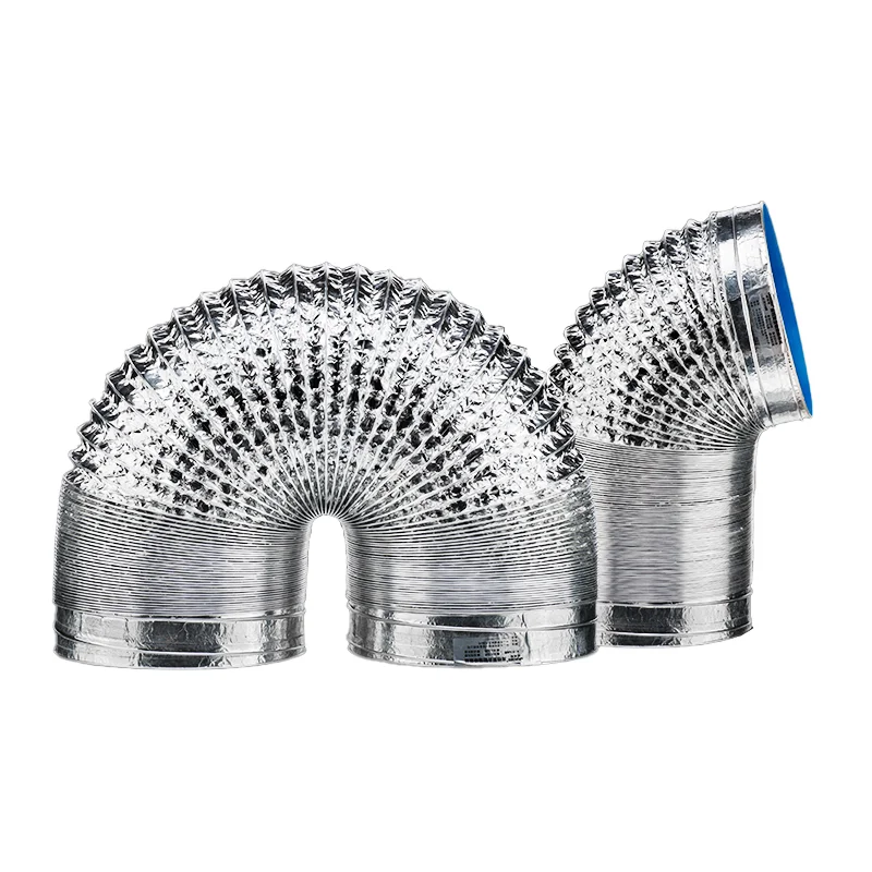 Трубка из алюминиевой фольги для кондиционера прямоугольный гибкий воздуховод изолированный