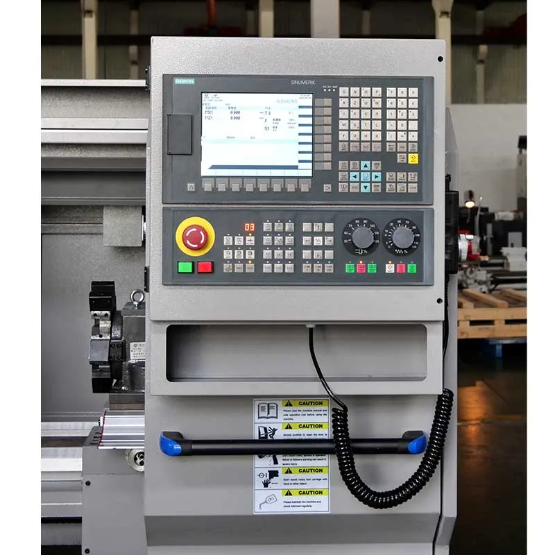 Горизонтальный токарный станок с ЧПУ для обработки металла CK6432/500 torno cnc para metal поставщик