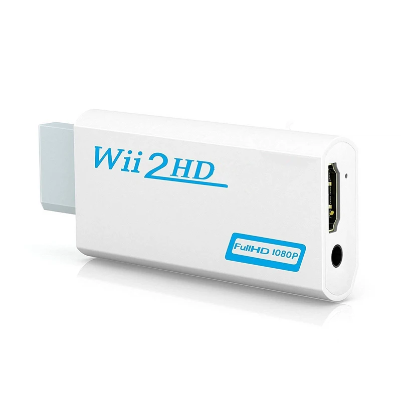 Для Wii конвертер для Nintendo Wii адаптер с 3,5 мм аудиовыходом Wii2HDM