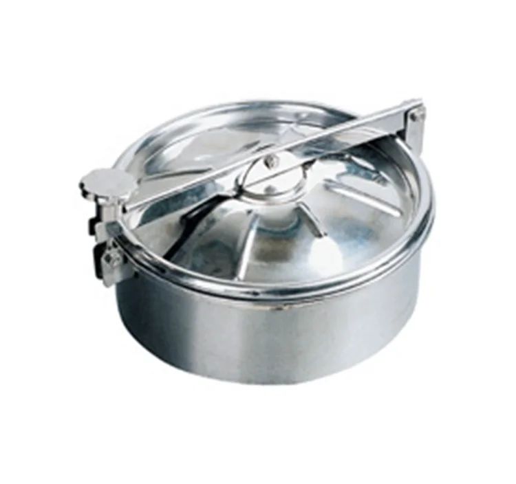 stainless steel sanitary pressure manhole cover for brewing brewering