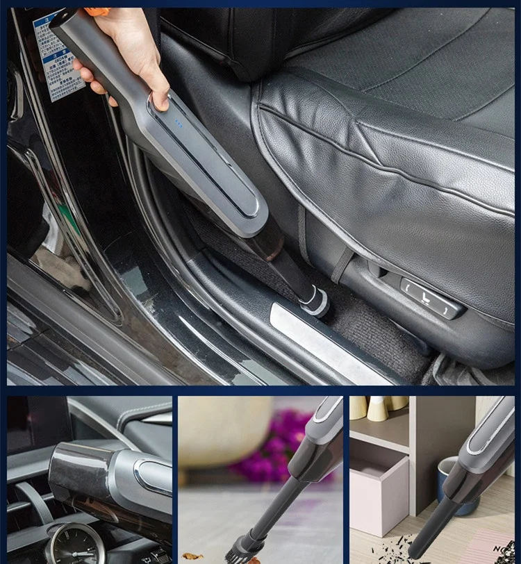 2023 super suction car vacuum cleaner portable wireless handheld car vacuum cleaner