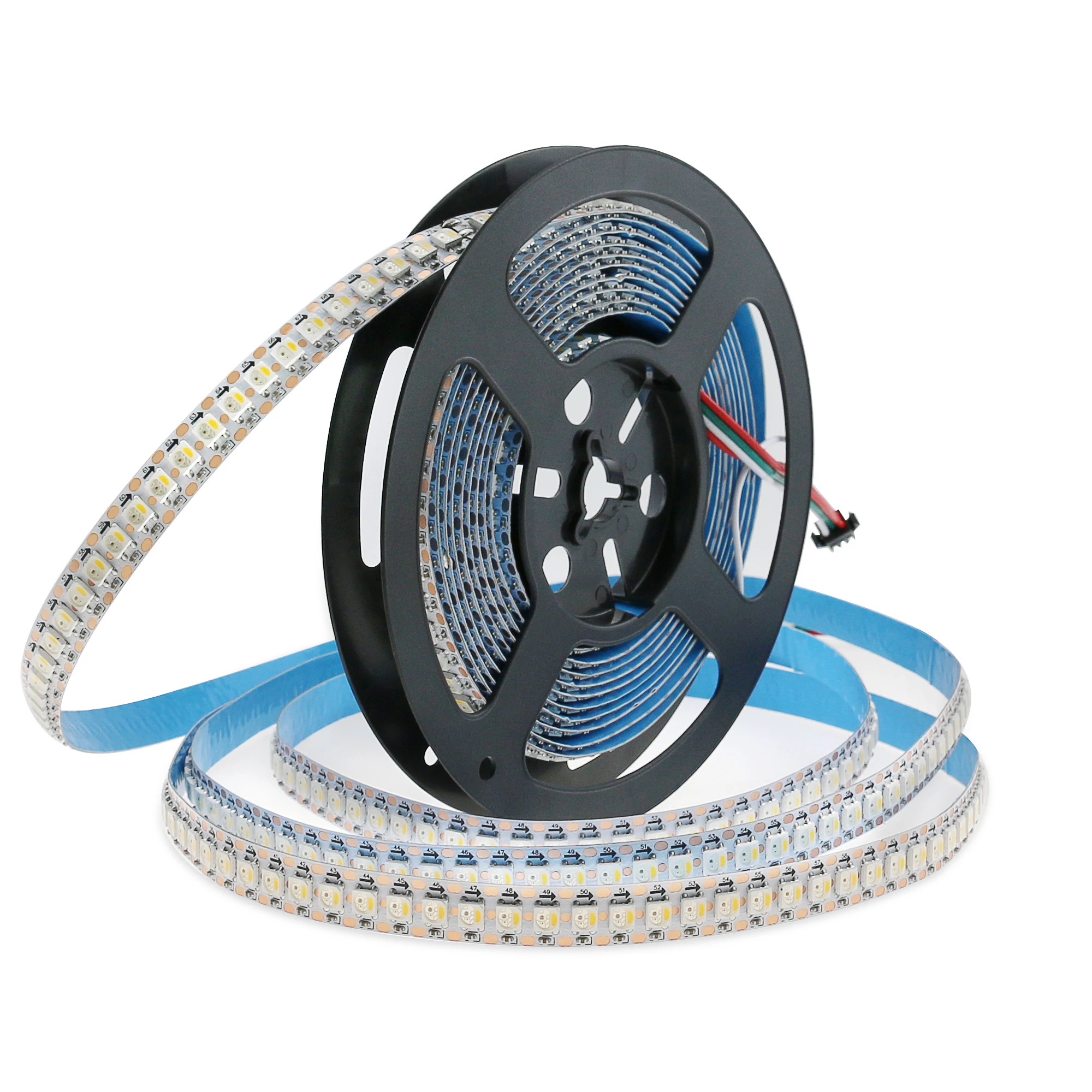 SK6812 Lumiere Tira Led Chip SMD5050 RGBW White Lights 144 Addressable RGB Waterproof Led Flexible Strip