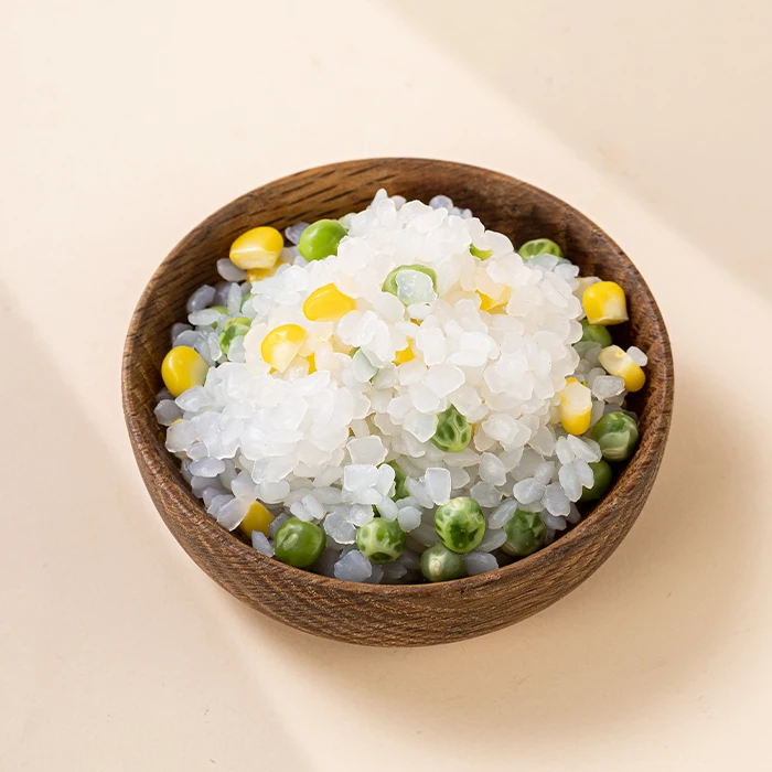 Organic shirataki rice Low Carb Keto food Plant Based Bio Konjak reis Shirataki  miracle rice Chinese supplier