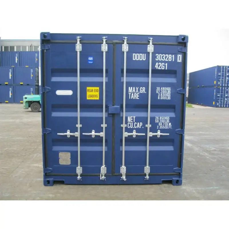 
New 40DD double door 40ft dry Cargo storage container sea Shipping Container 