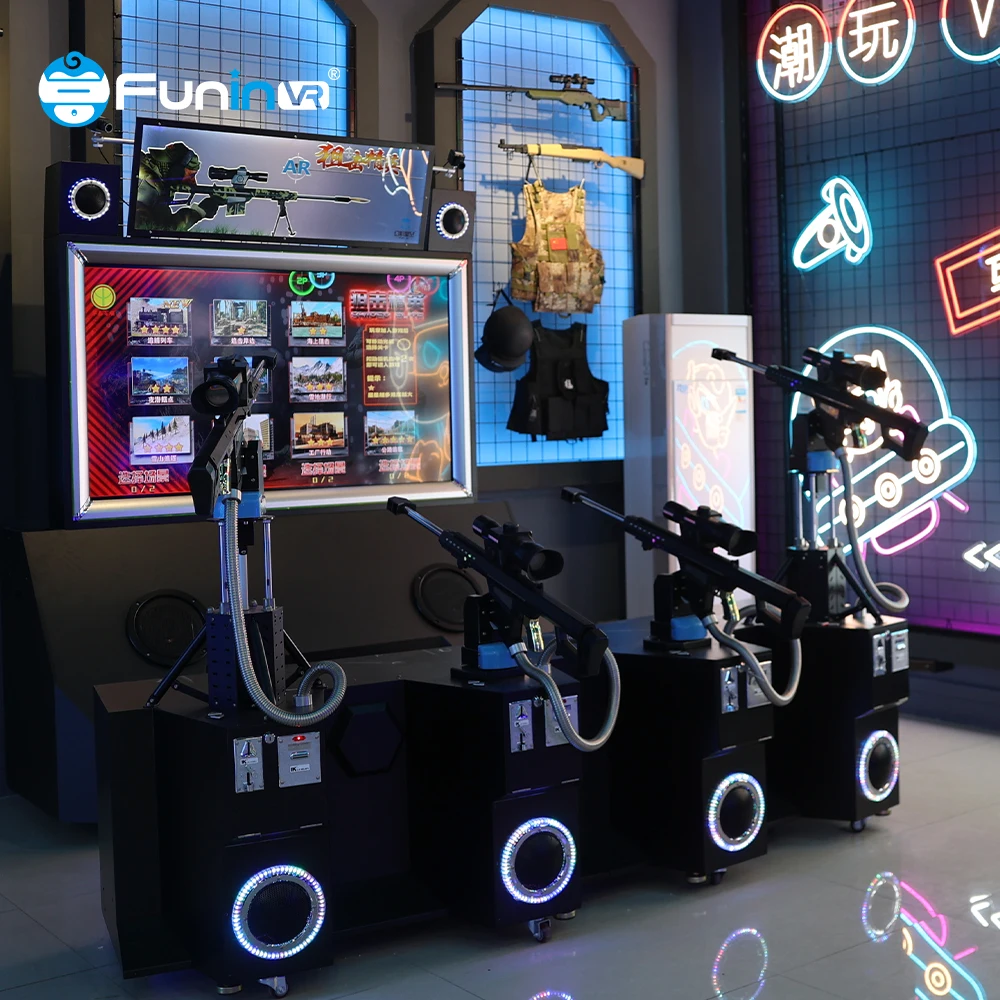 Funinvr Interactive 9D Vr Arcade Games Virtual Reality Shooting Game Multiplayer Vr Shooting Simulator