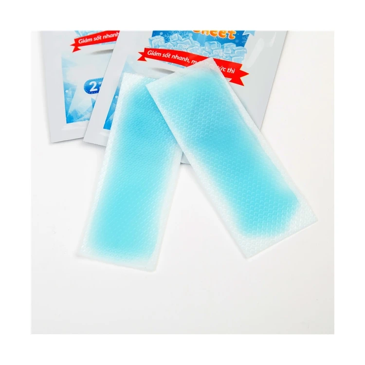 
Fever reducing cool patch fever sticker cooling gel strips for fever relief sheets for kids ice pack gel sheet 