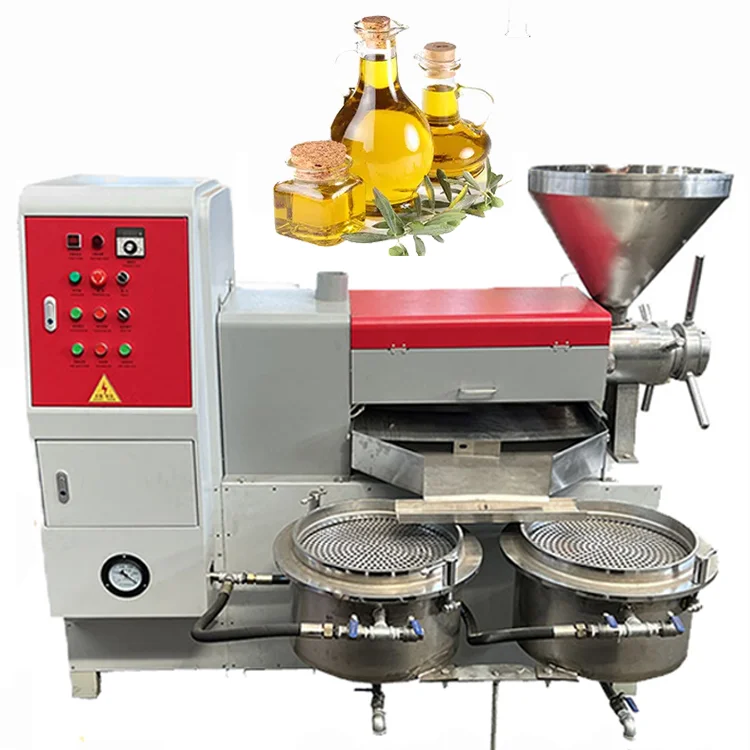 Commercial large capacity oil press machine palm kernel maize pine nuts hydraulic oil press machine