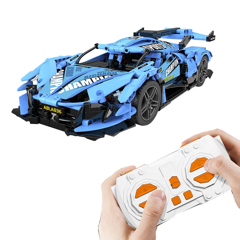 Gorock STEM RC строительные игрушки блоки автомобили с дистанционным управлением инженерные дорожные наборы гоночный автомобиль кирпичи