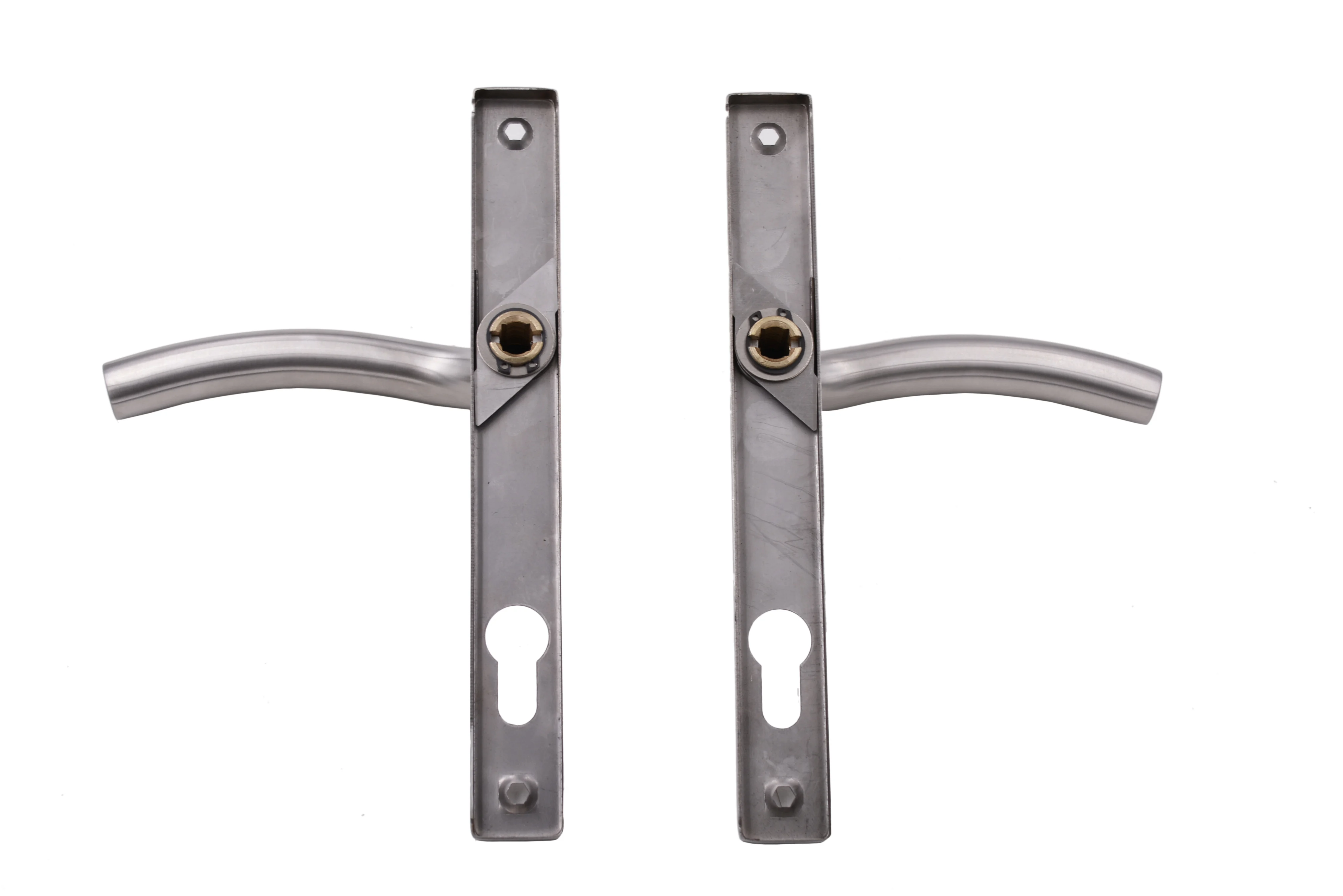 KEYI Hardware DE-10 Stainless Steel 304 Panel Door Lock Lever Door Lock Handle