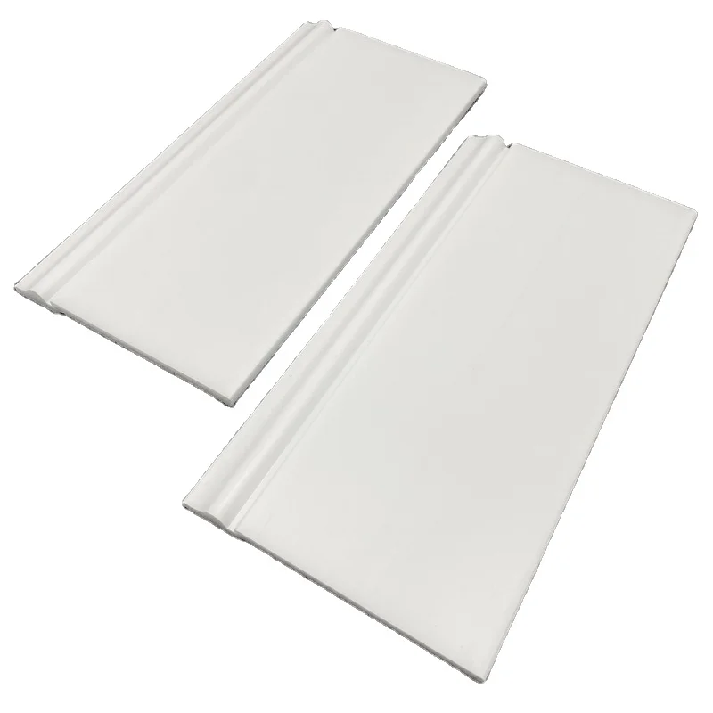 YUXIANG New Arrival Skirting Tile polystyrene Coated Waterproof Interior Decoration PS Skirting Board