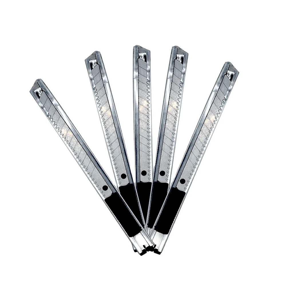 
Industrial Safety Cutter Cardboard Cutting Knives stainless steel small Utility Blades Knife 