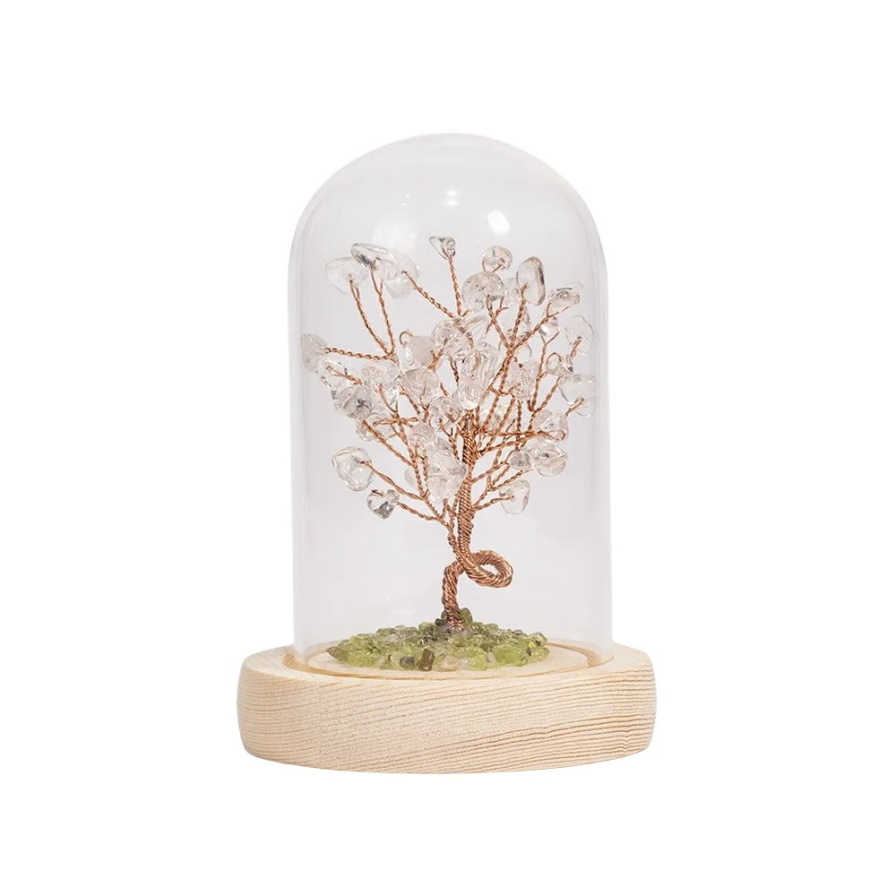 China Sale New Arrived High Quality Fashion Natural Crystal Healing Stone Crystal Crafts Crystal Tree For Gift
