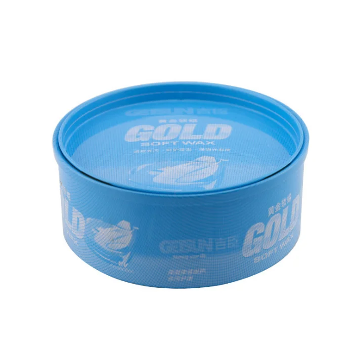 tin boxes round can easy open car wax hot sale tin box