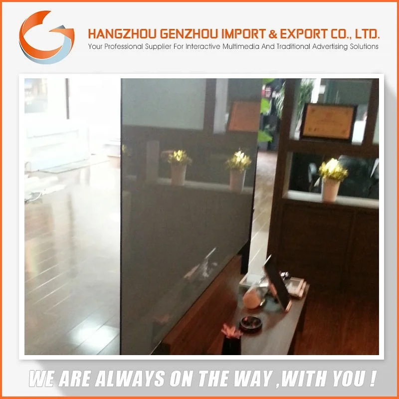 Holographic rear projection screen film