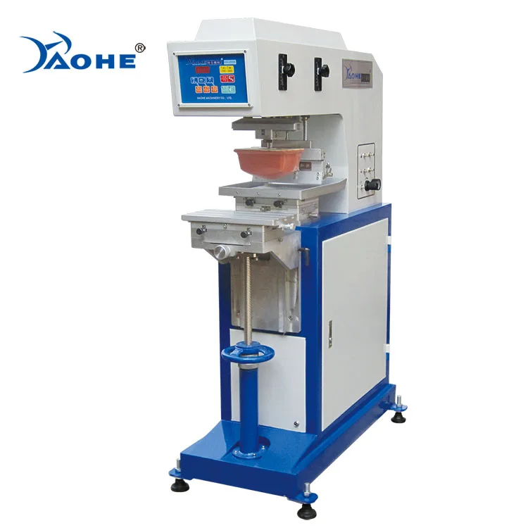 Tampografia LED Bulb Lego Toys Tampon Printing Machine 1 Color Pad Printer for Big Logo Plastic/Ceramic/Glass