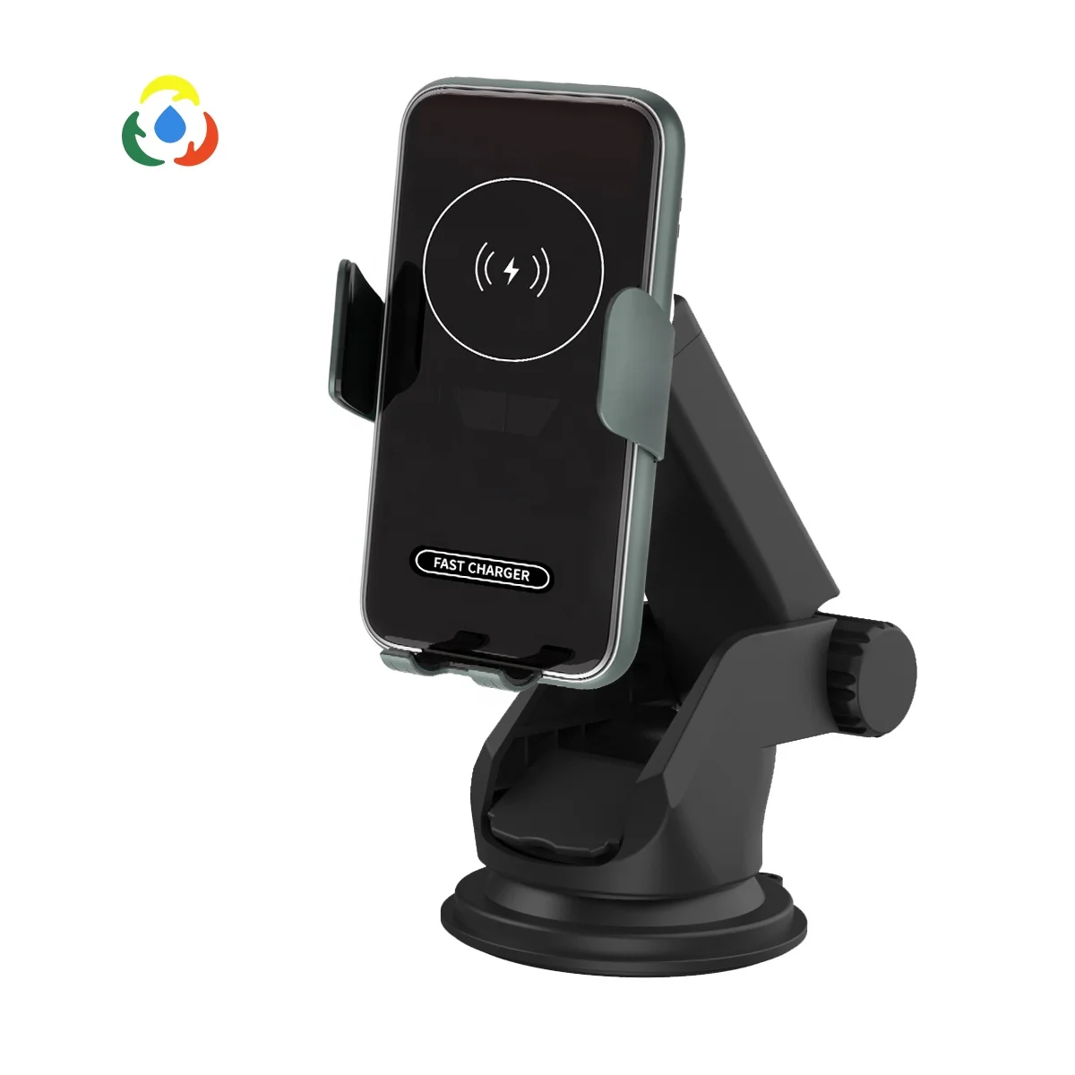 Top Selling Products 2022 Wireless Car Charger 15W Qi Quick Charging Magnetic Suction Car Phone Stand for iPhone Samsung HUAWEI