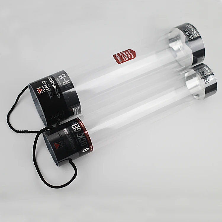 Round plastic tube  Tennis ball tube packaging Cylinder pipe  Candy Plastic PVC Shipping