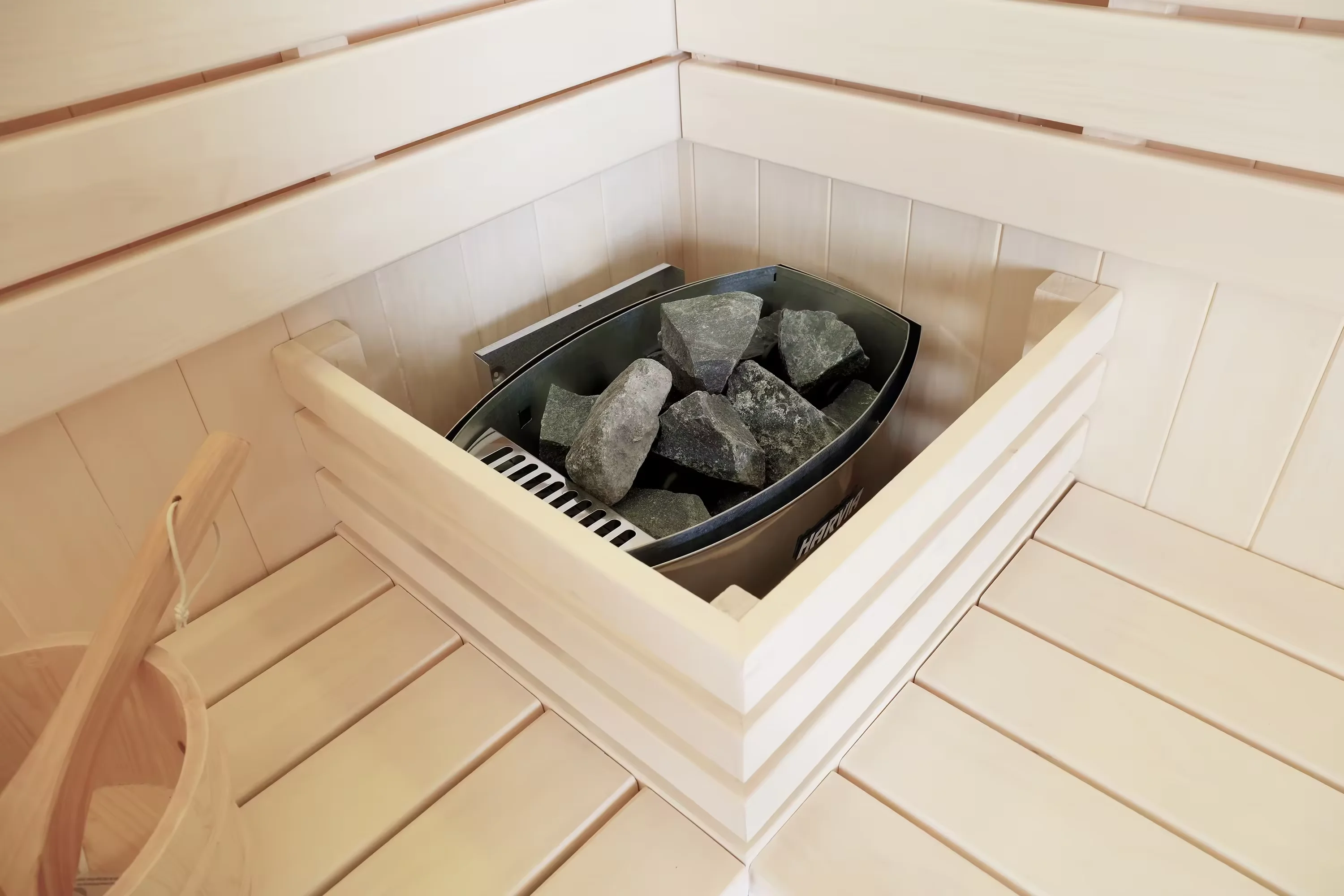 Luxury Bathroom Indoor Red Cedar 8 Person 2 in 1 Steam Sauna Room Dry Sauna