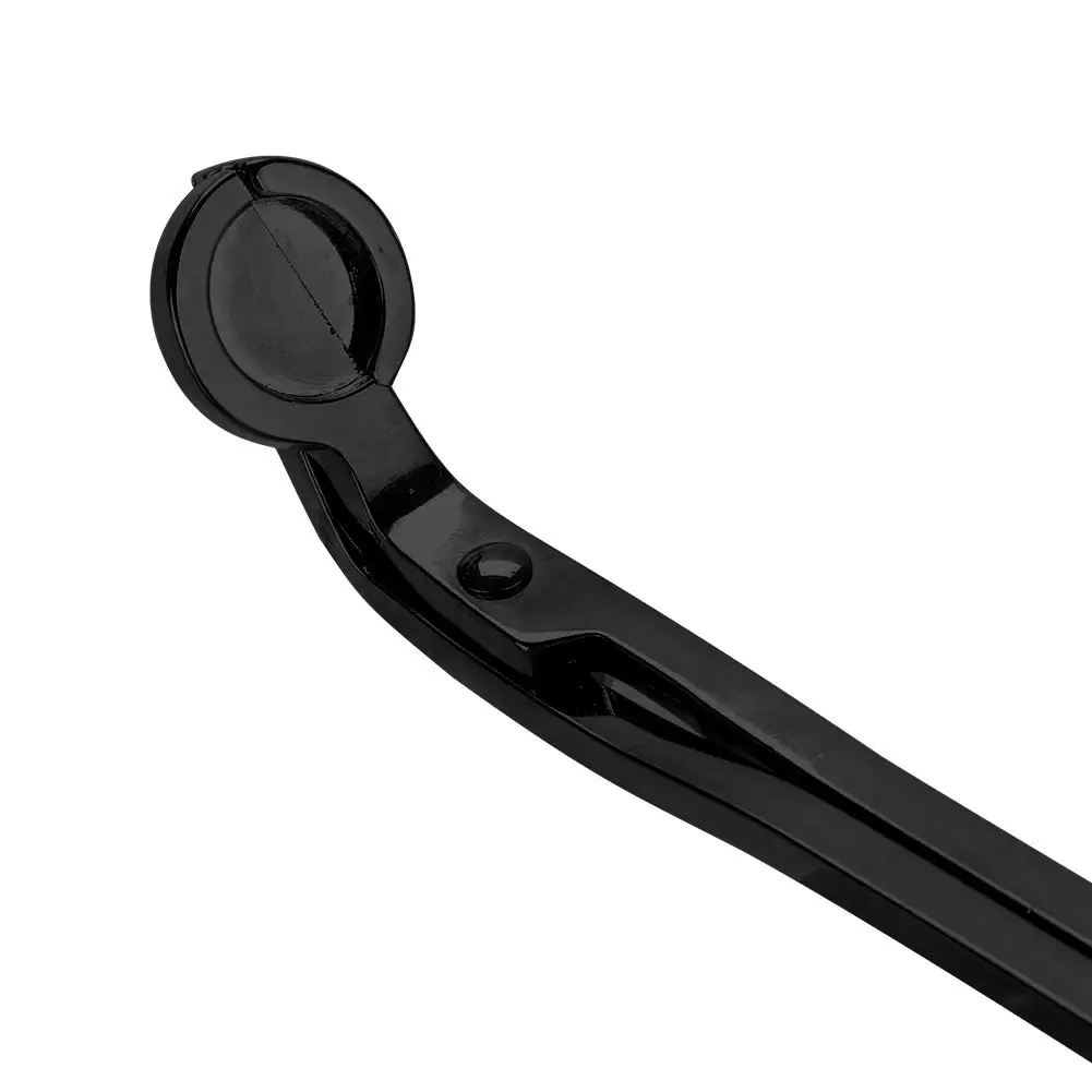 black decorative pattern stainless steel candle wick trimmer