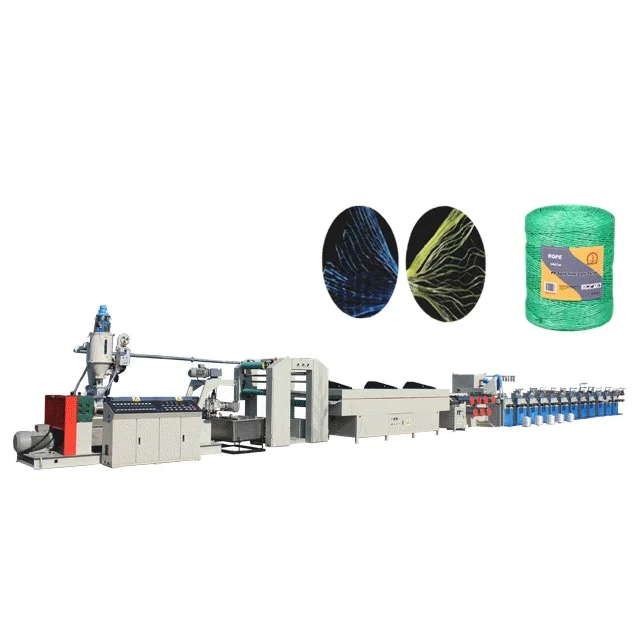 Polypropylene Pp Twine String Making Machine Plastic Agriculture Packing Twine Making Machine