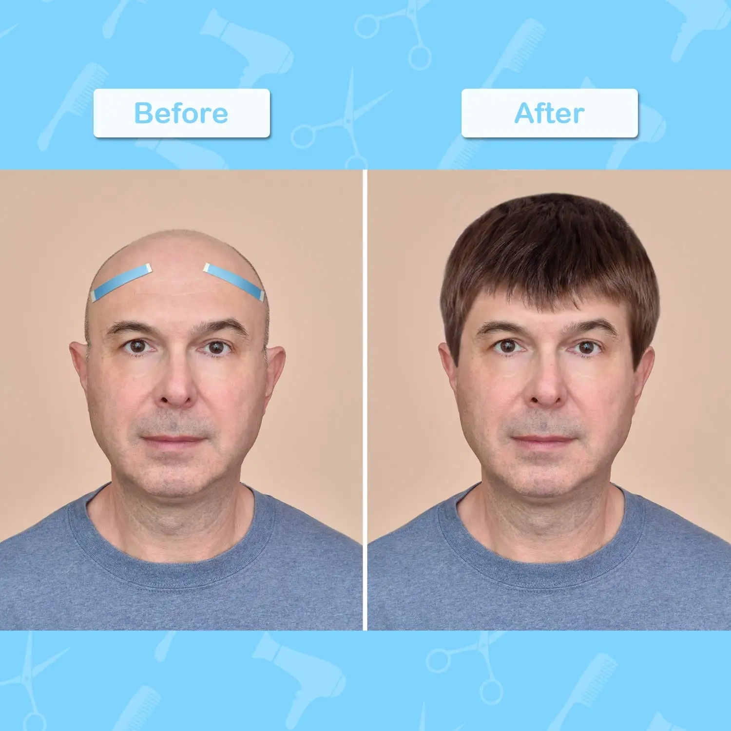 High Quality Super Hair Adhesive Glue Tape For Toupee Wig In Hair Extensions 100% Human Hair Straight