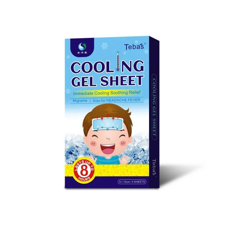 Children Care Headaches Cool Pad Cold Pack Baby adults Forehead Fever Cooling Patch