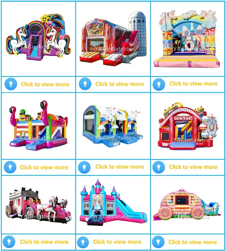 Inflatable trampoline slide