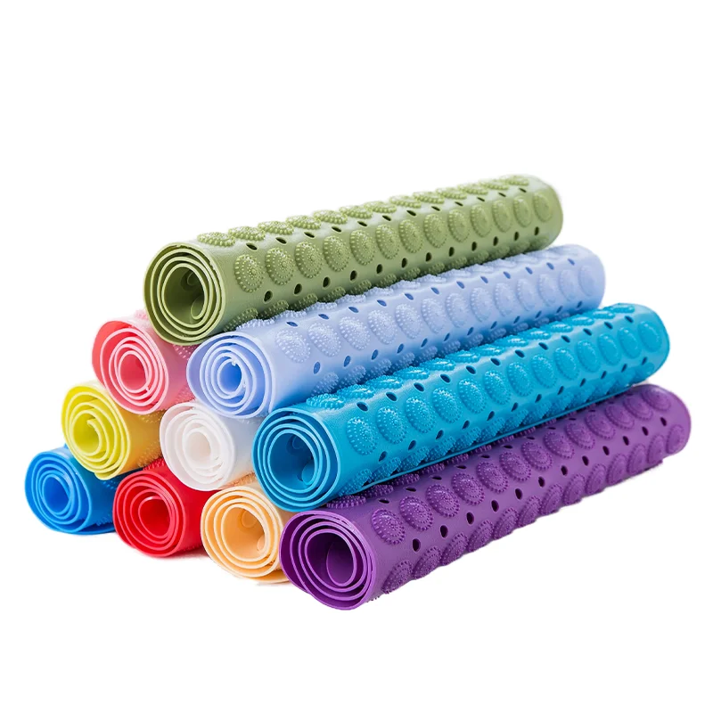 Custom Pvc Anti Slip Bathroom Mat Showers Waterproof Floor Mat