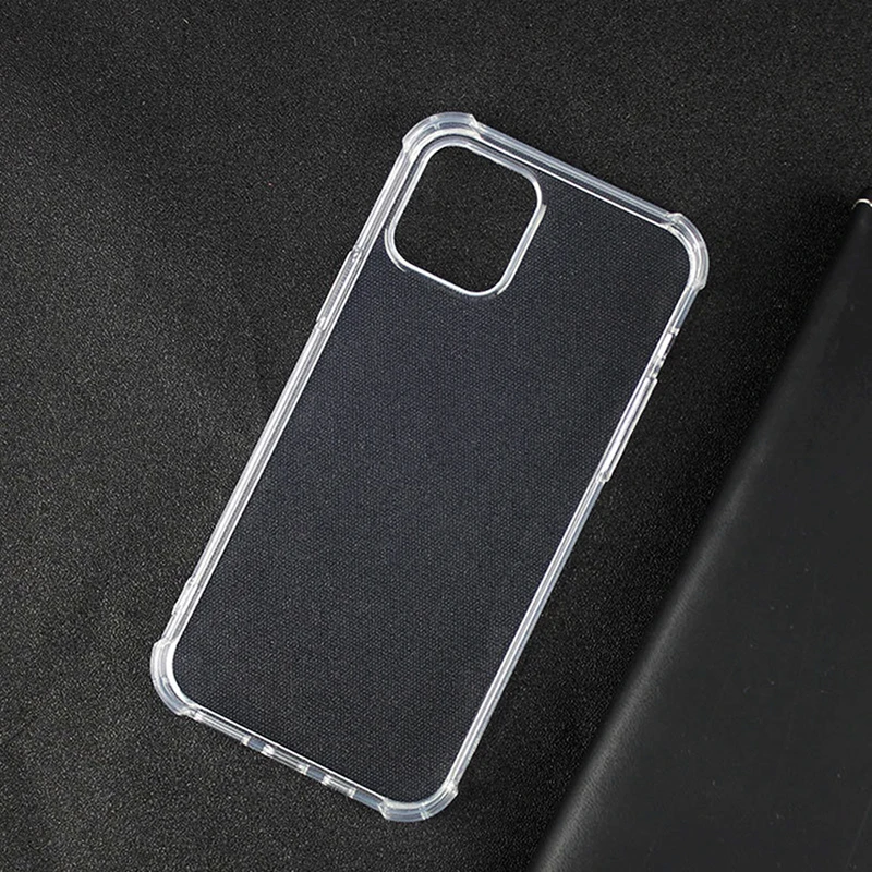  Clear Phone Case for Iphone 12 11 Transparent Cover Pro Max Tpu Soft Slim Mobile I Shockproof
