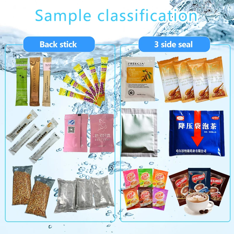 Big Bag Automatic Ketchup Chili Sauce Honey Coffee Liquid Sachet Packing Machine
