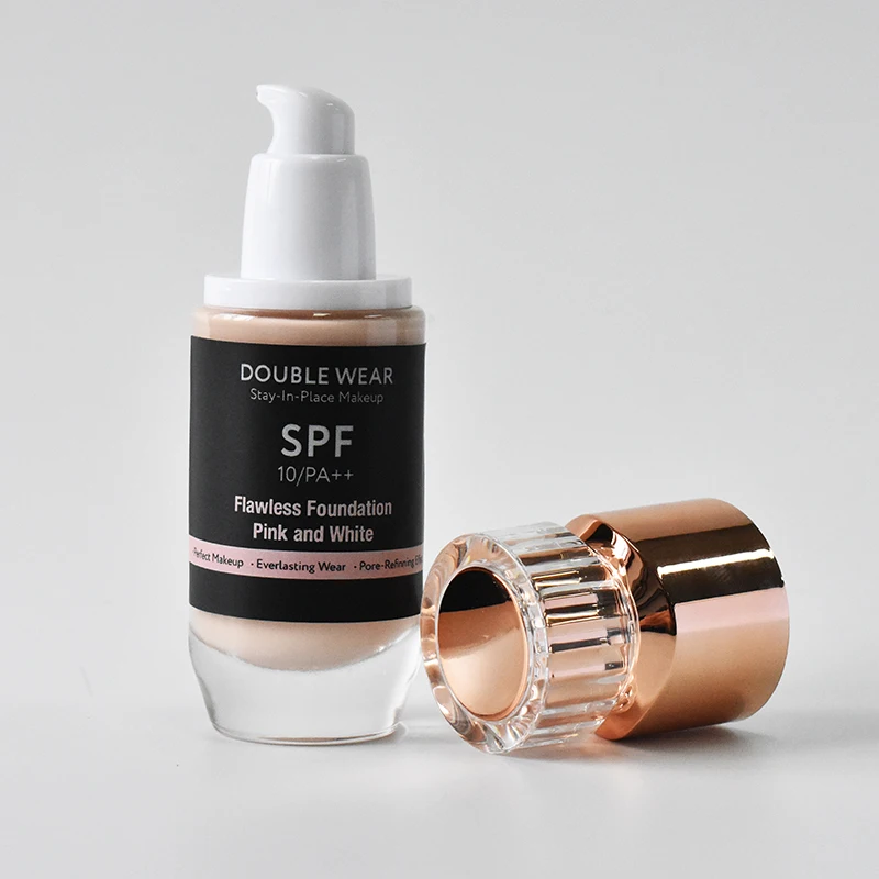 Organic makeup products natural color liquid moisture foundation cream