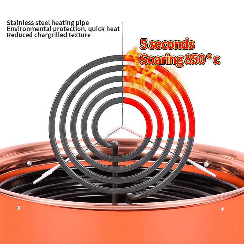 Korean 2400w barbecue restaurant indoor electric bbq grill commercial table top electric grill