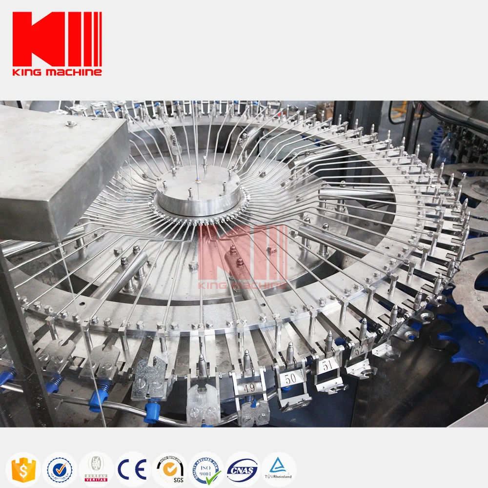 Automatic beverage energy cold drink soda soft sparkling water carbonated drink bottle making filling bottling machine