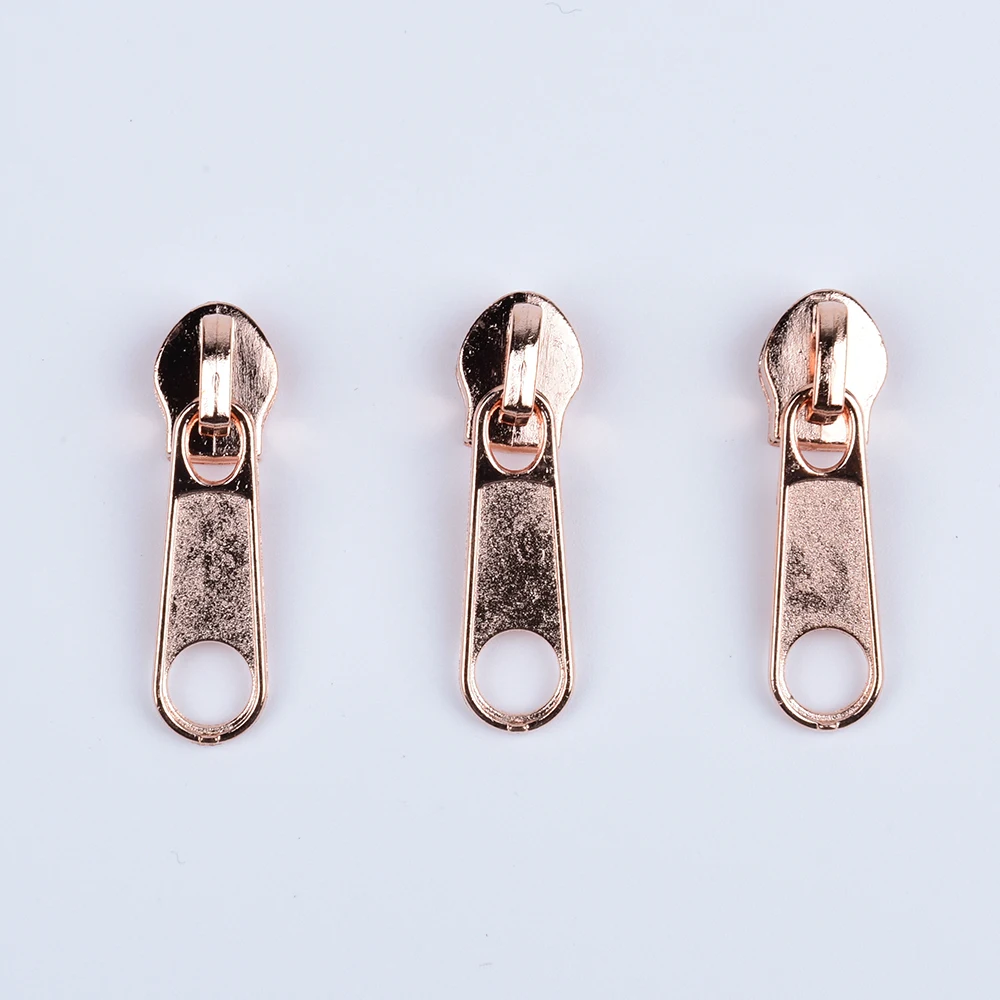 custom size 3# 5# 7# 8# 10# slider zipper accessories for bags/luggage/handbag/clothes/backpack/tent