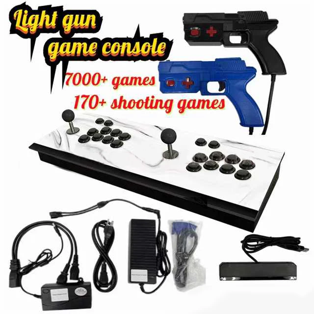 Arcade Machine Shooting Mini Pc Pandora light Gun Max Retro Video Game Accessories Light Gun 177+ Classic Shooting Games Kit