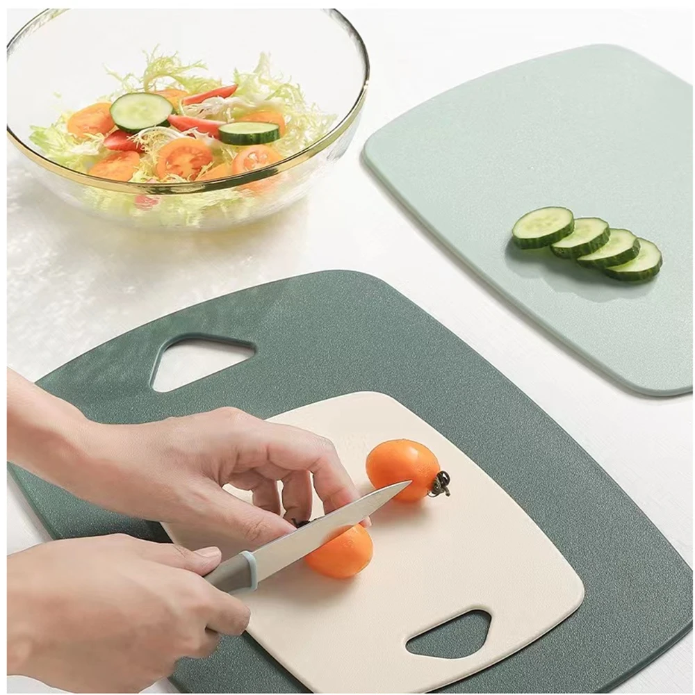 Portable Fruit Cut Board S M L Kitchen PP Chopping blocks Plastic Classification Cutting Board 3-piece Set