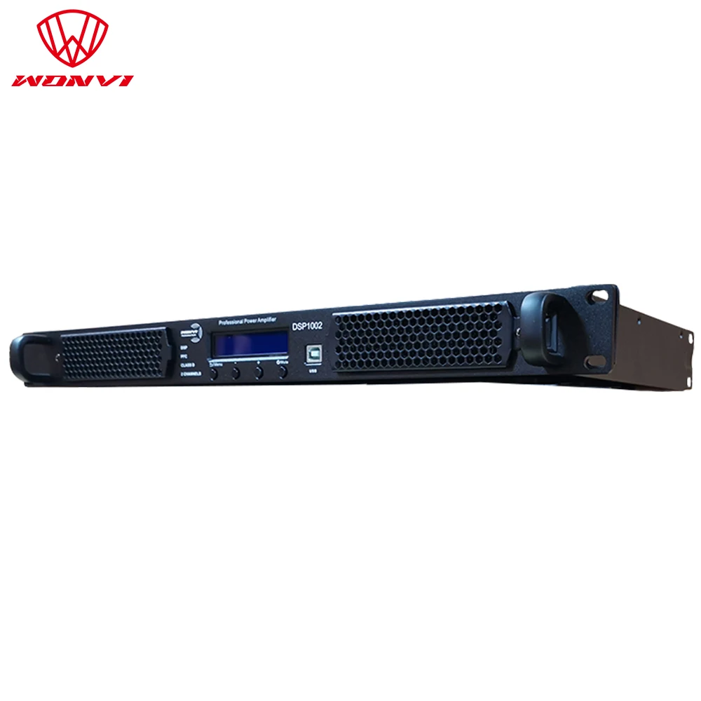 DSP1002 class d power amplifier 1000w 2 channel professional sound amplifier